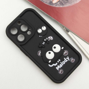 Чехол TPU Toys Case для Apple iPhone 15 Pro (6.1") – Черный