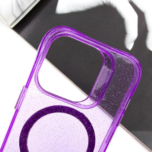 Чохол TPU Radiance with Magnetic Fit для Apple iPhone 15 Pro (6.1") – Фіолетовий