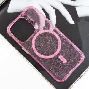 Чохол TPU Radiance with Magnetic Fit для Apple iPhone 15 Pro (6.1") – Рожевий