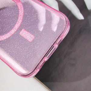 Чохол TPU Radiance with Magnetic Fit для Apple iPhone 15 Pro (6.1") – Рожевий