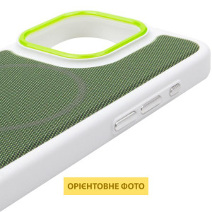 Чехол PC Textile Hybrid with Magnetic Fit для Apple iPhone 15 Pro (6.1")