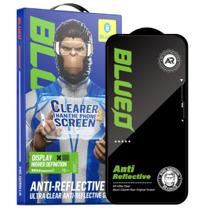 Защитное 2.5D стекло Blueo AR Anti-Reflective HD для Apple iPhone 15 Pro (6.1")