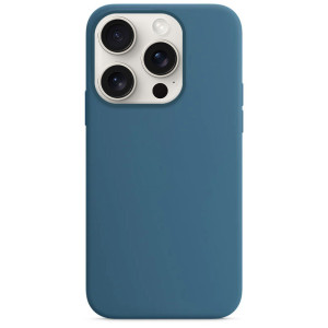 Чохол Silk Full Protective (AA) NO LOGO для Apple iPhone 15 Pro (6.1") (Синій)