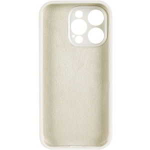 Чохол Silk Full Camera Protective (AA) NO LOGO для Apple iPhone 15 Pro (6.1") – Бежевий