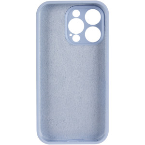 Чохол Silk Full Camera Protective (AA) NO LOGO для Apple iPhone 15 Pro (6.1") – Блакитний
