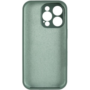 Чохол Silk Full Camera Protective (AA) NO LOGO для Apple iPhone 15 Pro (6.1") – Зелений