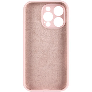 Чохол Silk Full Camera Protective (AA) NO LOGO для Apple iPhone 15 Pro (6.1") – Рожевий