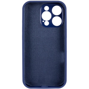 Чохол Silk Full Camera Protective (AA) NO LOGO для Apple iPhone 15 Pro (6.1") – Синій