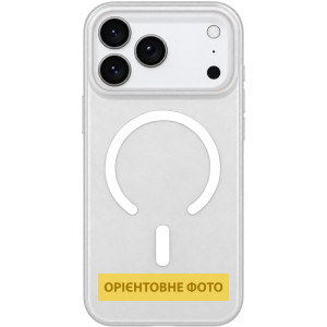 Чохол PC Matte Color with Magnetic Fit для Apple iPhone 15 Pro (6.1") – Білий