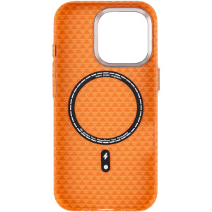 Чехол TPU+PC KVZV Triangular Pattern with Magnetic Fit для Apple iPhone 15 Pro (6.3")