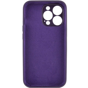 Чохол Silk Full Camera Protective (AA) NO LOGO для Apple iPhone 15 Pro (6.1") – Фіолетовий