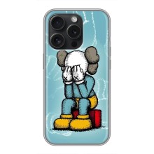 Чехлы для iPhone 15 Pro - Bearbrick Louis Vuitton (PREMIUMPrint) (Плач Bearbrick)