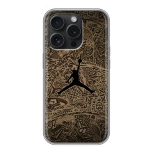 Чехлы для iPhone 15 Pro - с картинкой JORDAN (AlphaPrint) (Logo Jordan)