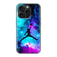 Чехлы для iPhone 15 Pro - с картинкой JORDAN (AlphaPrint) (Яркий Джордан)