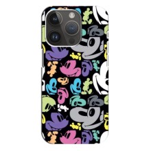 Чехлы с принтом Микки Маус на iPhone 15 Pro (Цветной Микки Маус)