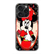 Чехол Disney Mouse iPhone 15 Pro (PREMIUMPrint) (Минни Маус ЛВ)