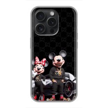 Чехол Disney Mouse iPhone 15 Pro (PREMIUMPrint) (Семья Маусов)