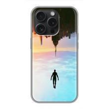 Чехол с человеком пауком для iPhone 15 Pro - (AlphaPrint)