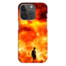Чехол Оппенгеймер / Oppenheimer на iPhone 15 Pro (Взрыв)