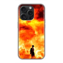 Чехол Оппенгеймер / Oppenheimer на iPhone 15 Pro (Взрыв)