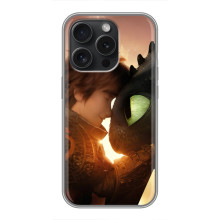 Чохол дракон Беззубик для iPhone 15 Pro – Беззубик і Гикавка