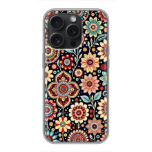 Чехол с принтом Ковер для iPhone 15 Pro – Цветочный ковер