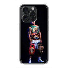 Чехол с картинкой Александр Усик для iPhone 15 Pro