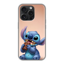 Чохол з малюнком Стіч для iPhone 15 Pro – Стіч з шоколадом