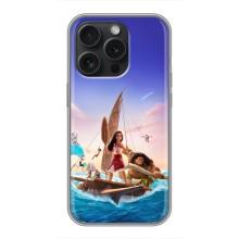 Чохол з мультфільмом Ваяна iPhone 15 Pro (Ваяна и Мауї)
