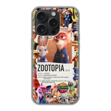Чехол Зоотрополіс на iPhone 15 Pro – Коллаж Зоо