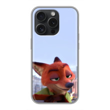 Чехол Зоотрополіс на iPhone 15 Pro – Лис Ник