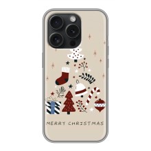 Різдвяні Чохли для iPhone 15 Pro (VPrint) (Merry Christmas)