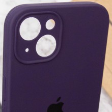 Чохол Silicone Case Full Camera Protective (AA) для Apple iPhone 15 (6.1") – Фіолетовий