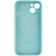 Чохол Silicone Case Full Camera Protective (AA) для Apple iPhone 15 (6.1") – Бірюзовий