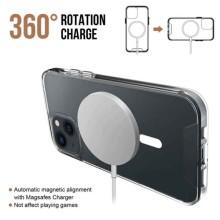 Чехол TPU Space Case with Magnetic Fit для Apple iPhone 15 (6.1") – Прозрачный