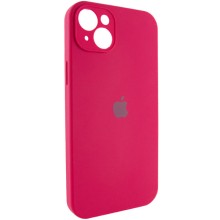 Чохол Silicone Case Full Camera Protective (AA) для Apple iPhone 15 (6.1") – Червоний