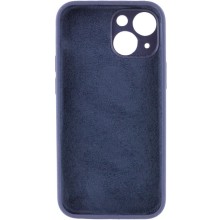 Чохол Silicone Case Full Camera Protective (AA) NO LOGO для Apple iPhone 15 (6.1") – Темно-синій