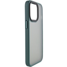 TPU+PC чехол Metal Buttons для Apple iPhone 15 (6.1") – Зеленый