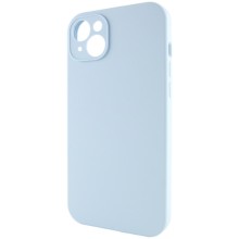 Чехол Silicone Case Full Camera Protective (AA) NO LOGO для Apple iPhone 15 (6.1") – Голубой