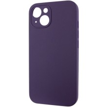 Чехол Silicone Case Full Camera Protective (AA) NO LOGO для Apple iPhone 15 (6.1") – Фиолетовый