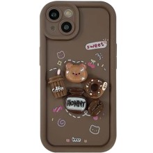 Чохол TPU Toys Case для Apple iPhone 15 (6.1") – Brown