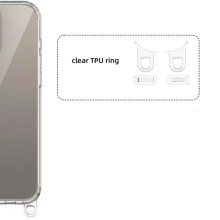 Чохол TPU Transparent with Straps для Apple iPhone 15 (6.1") – undefined