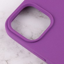 Чехол Silicone Case Full Protective (AA) для Apple iPhone 15 (6.1") – Фиолетовый