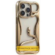TPU чехол Snake для Apple iPhone 15 (6.1") – Золотой