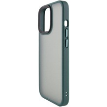 TPU+PC чехол Metal Buttons для Apple iPhone 15 (6.1") – Зеленый