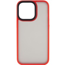 TPU+PC чехол Metal Buttons для Apple iPhone 15 (6.1") – Красный