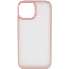 TPU+PC чехол Metal Buttons для Apple iPhone 15 (6.1") – Розовый