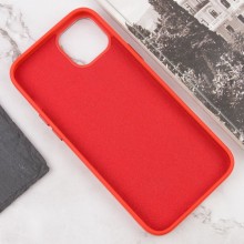 Чехол TPU+Glass Sapphire Midnight Open Camera with MagSafe для Apple iPhone 15 (6.1") – Красный