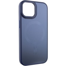 Чехол TPU+Glass Sapphire Midnight Open Camera with MagSafe для Apple iPhone 15 (6.1") – undefined