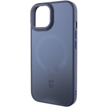 Чехол TPU+Glass Sapphire Midnight Open Camera with MagSafe для Apple iPhone 15 (6.1") – undefined